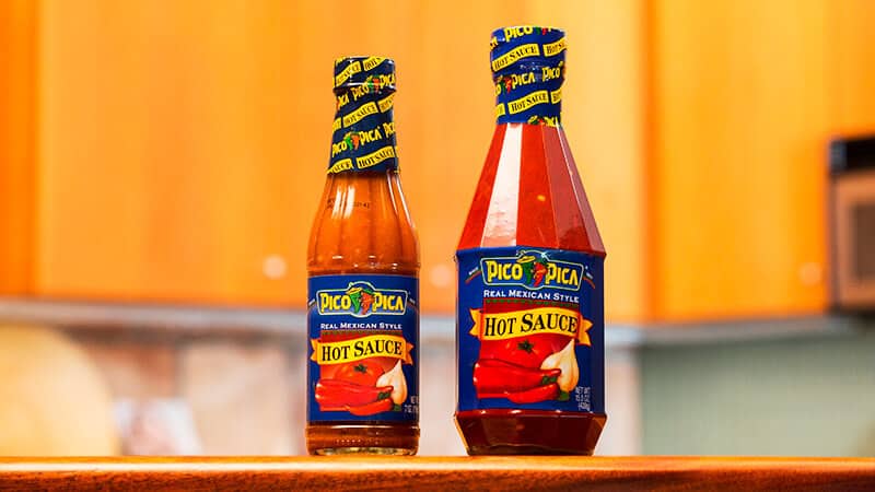 Pico Pica Hot Sauce, Real Mexican Style - 7 oz