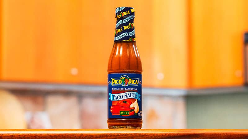 Pico Pica Real Mexican Style Hot Sauce, Spicy Condiment, 7 fl oz 